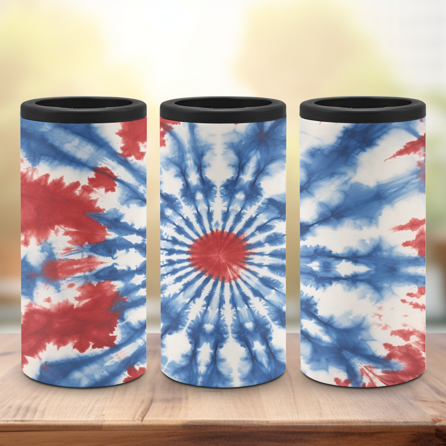 Red, White & Blue Tie Dye