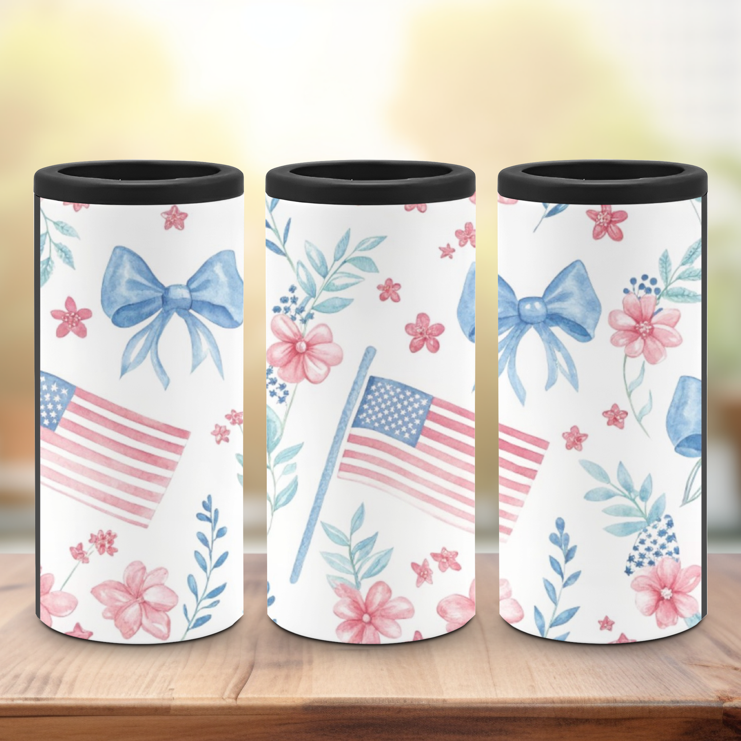 Coquette American Flag