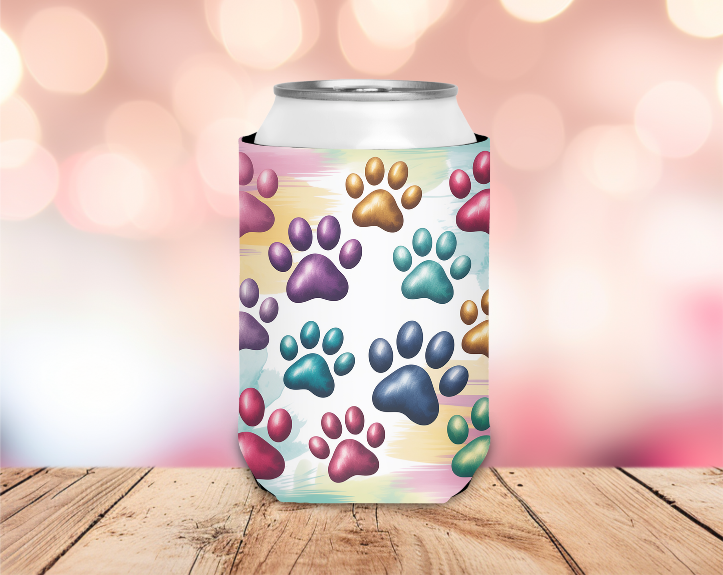 Paw Print Koozie