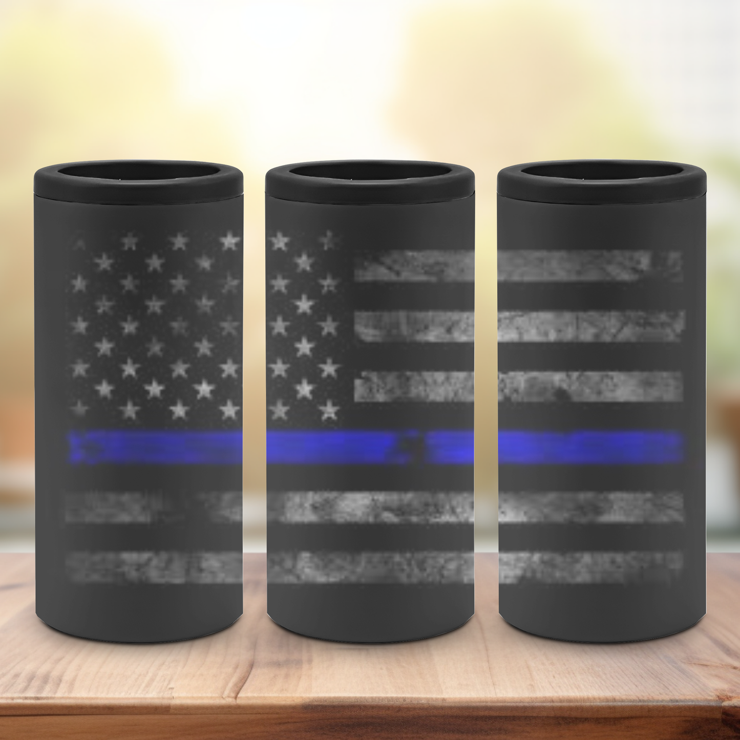 Police with Blue Line