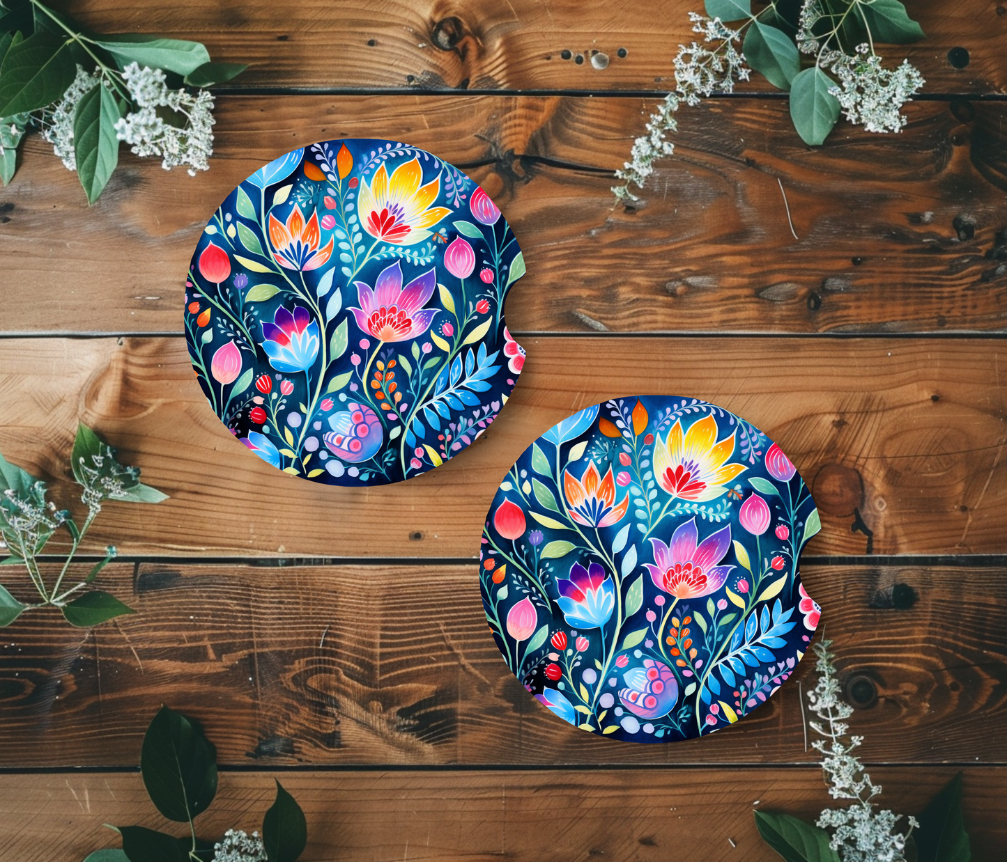 Bright Blue Flowers