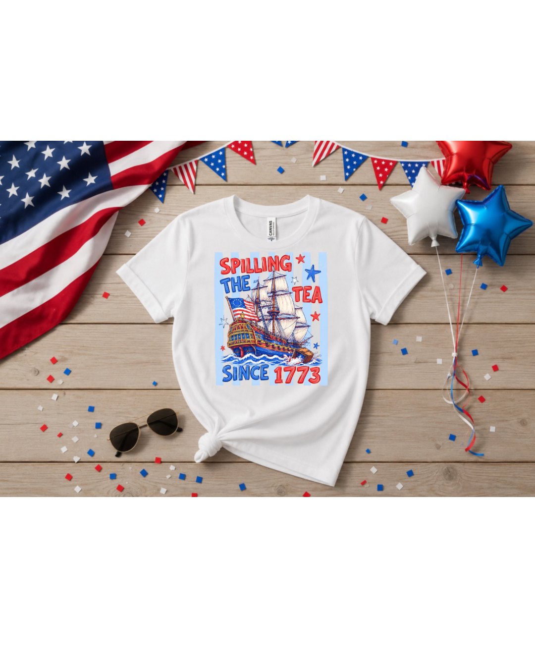 Spilling the Tea Since 1773 (Blue)