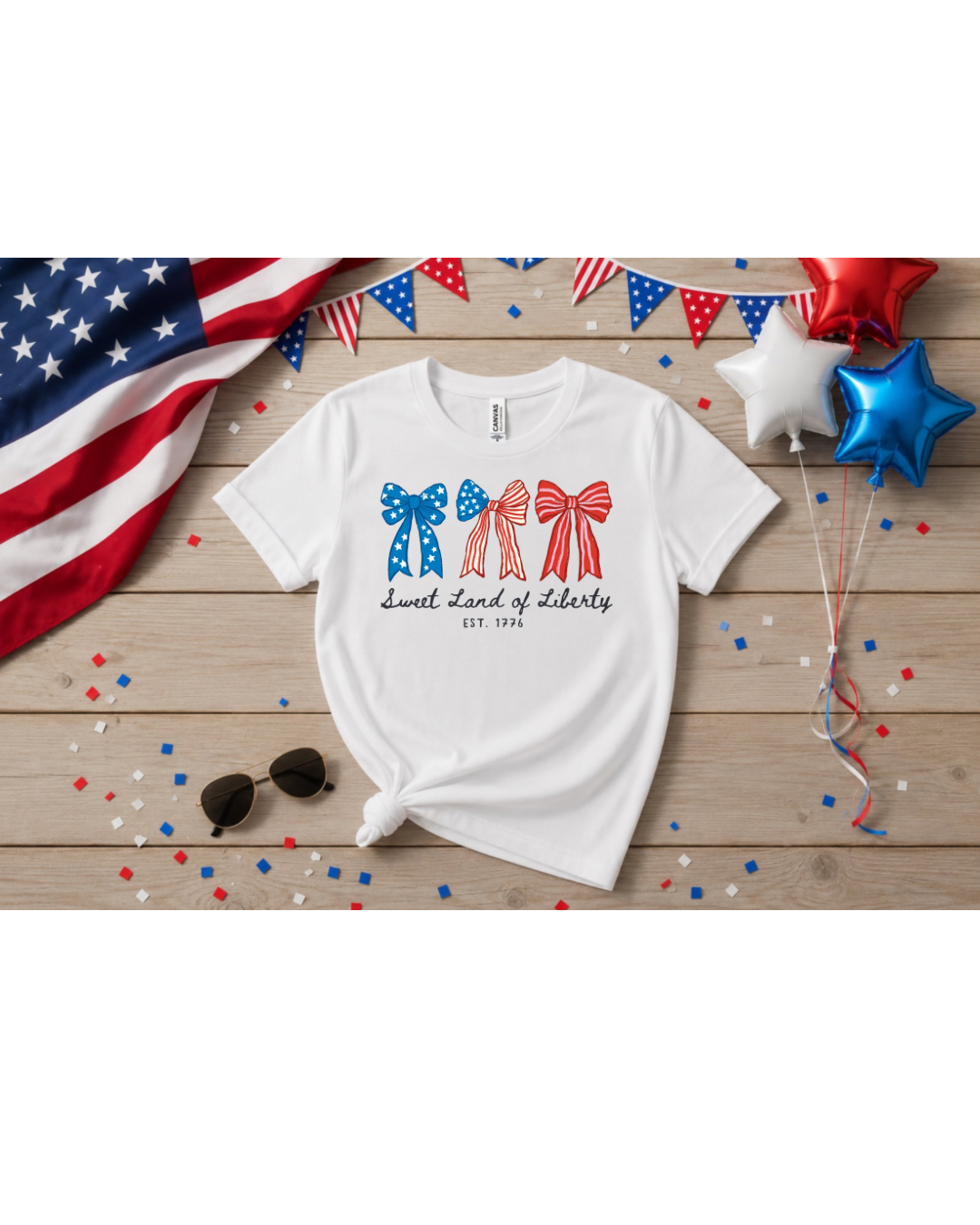 Sweet Land of Liberty Bows