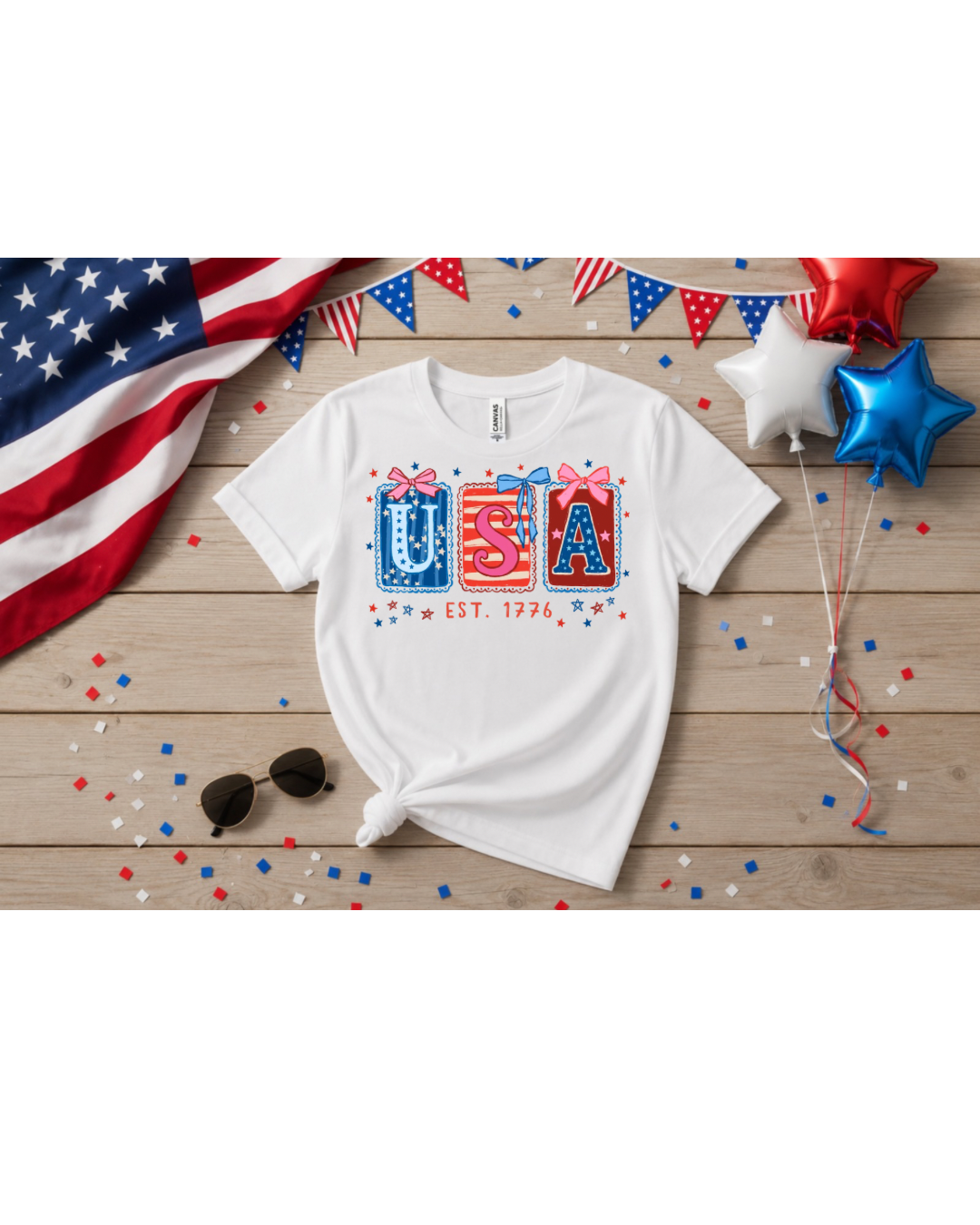 USA Bow Patches