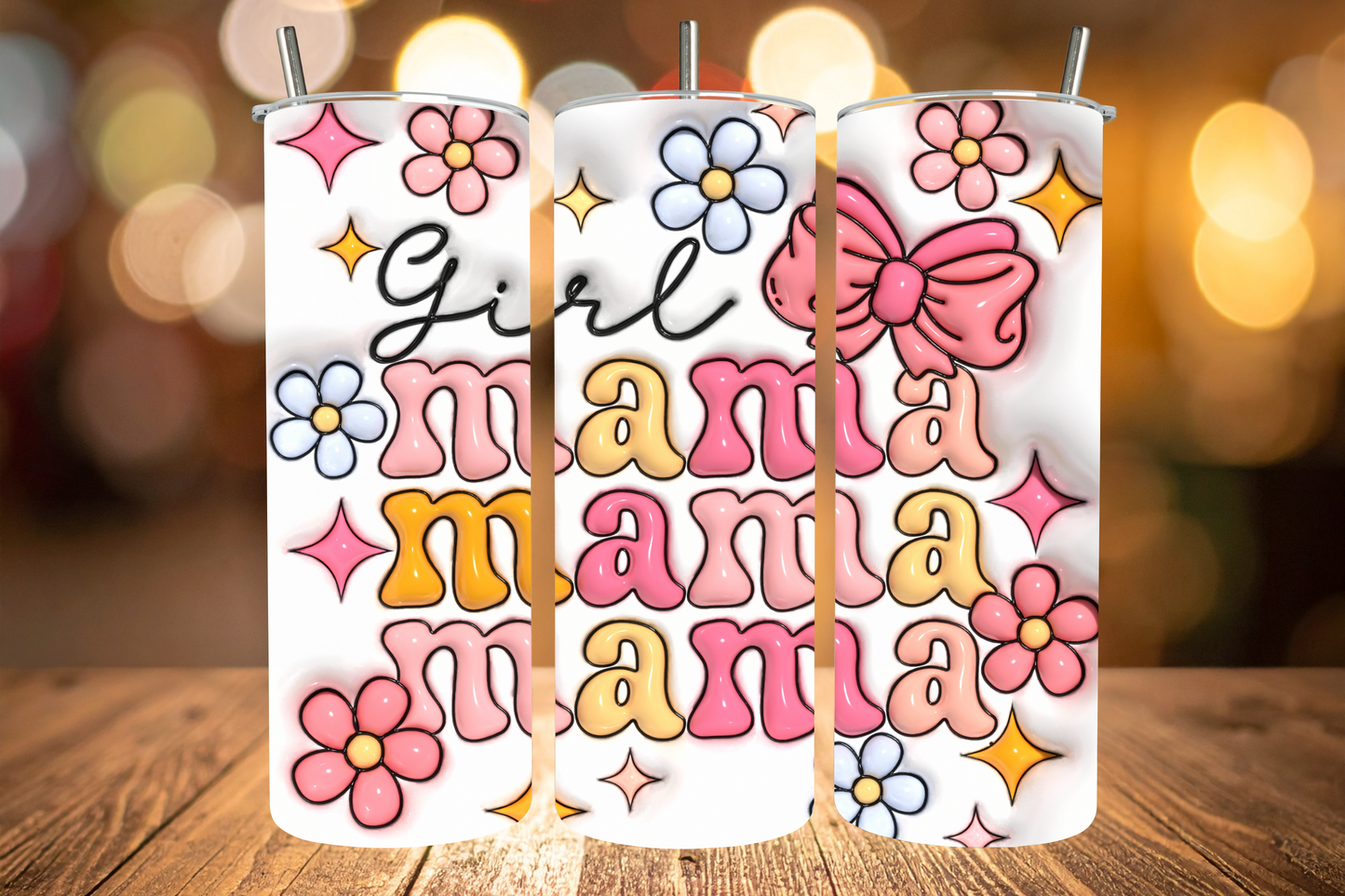 Girl MAMA Tumbler