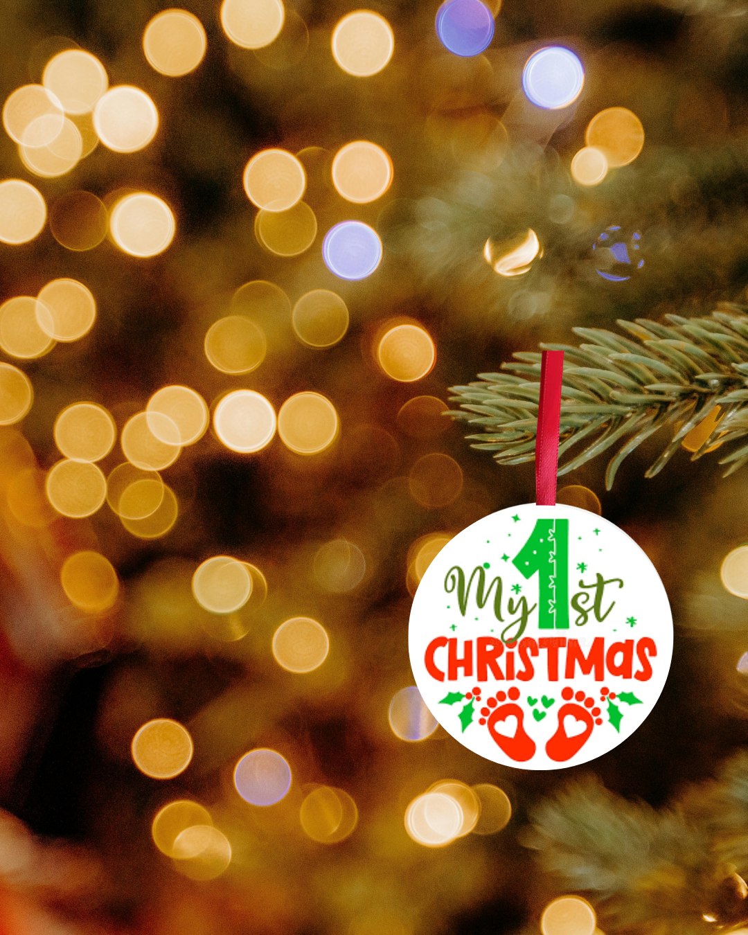 Baby's 1st Christmas Ornament