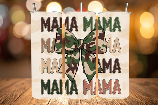 MAMA Army Bow Tumbler