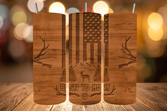 Born To Hunt Tumbler