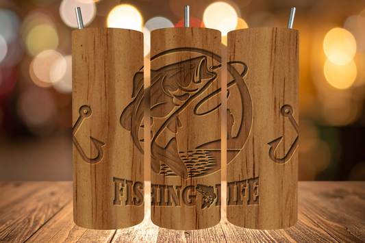 Fishing Life Tumbler