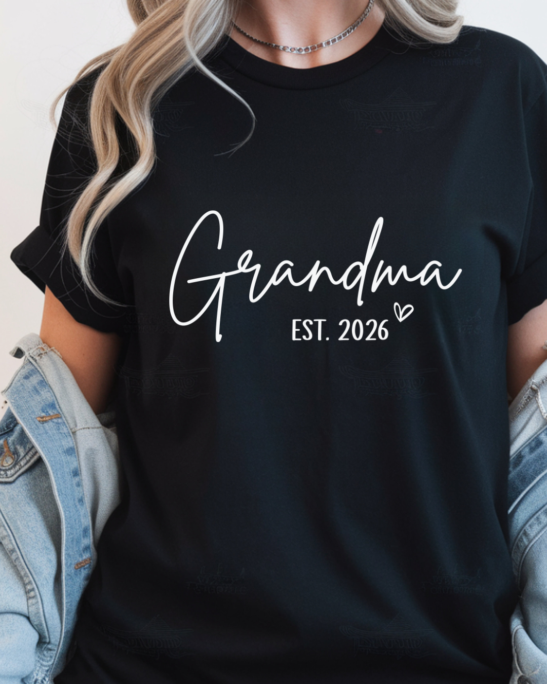 Grandma Est. 2026 Heart