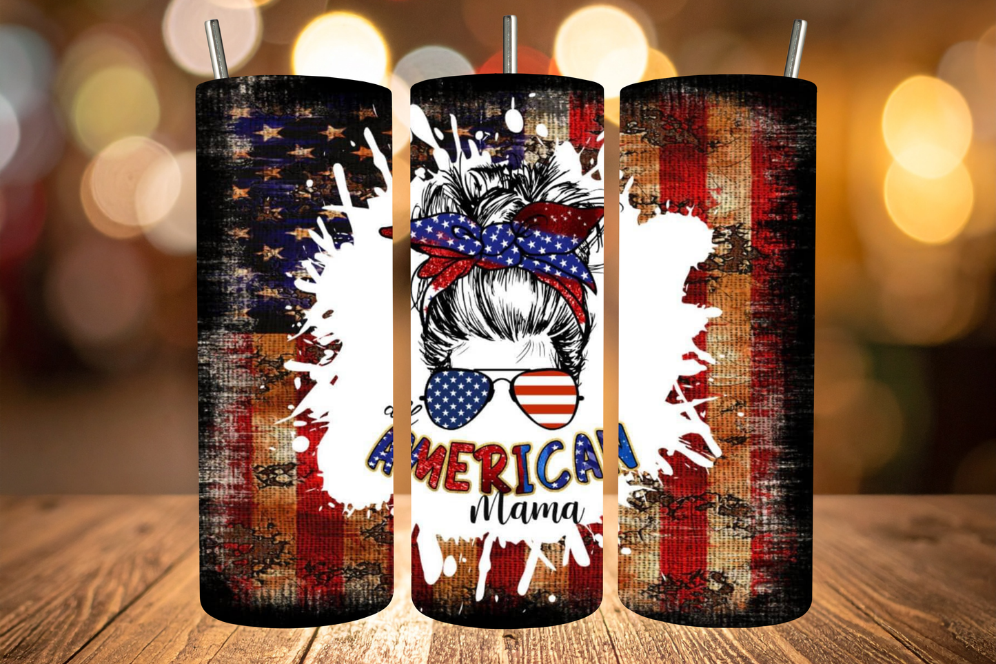 American Mom Tumbler
