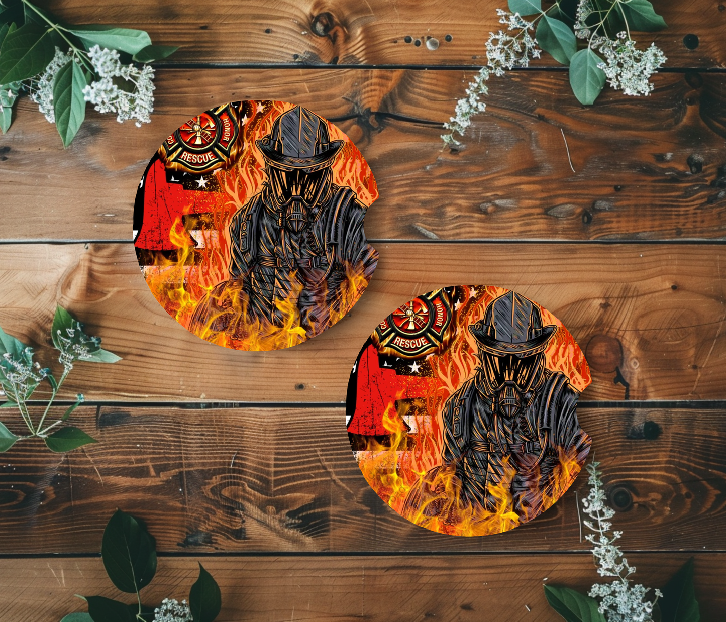 Firefighter in Fire