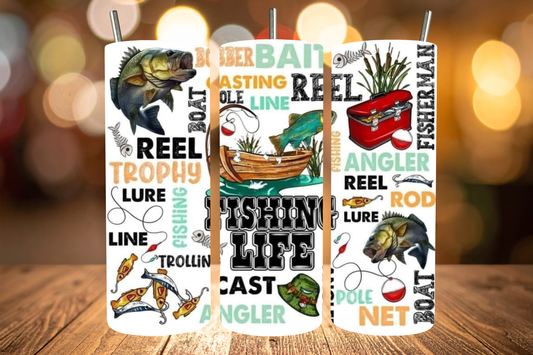 Fishing Life Tumbler