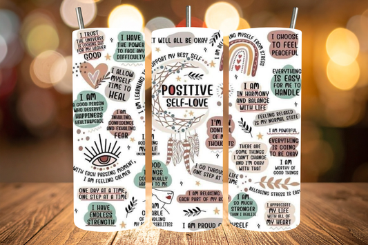 Positive Self Love Tumbler
