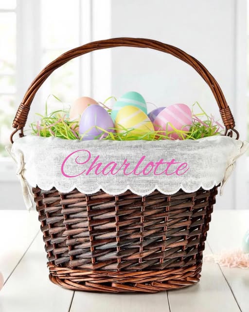 Personalized Easter Basket