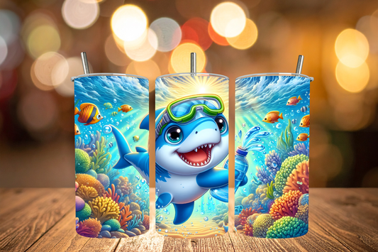 Shark Tumbler