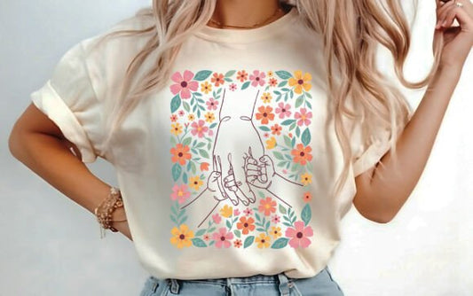 BOHO Floral Mother's Hand (2)
