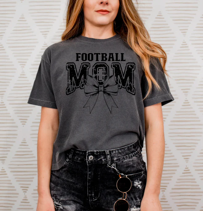 Football Mom Bow