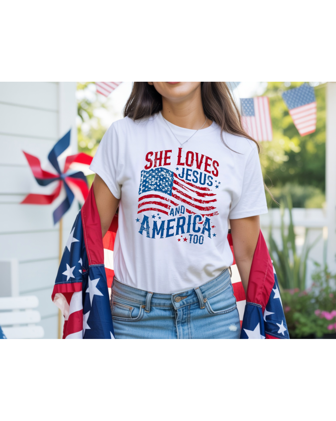 She Loves Jesus and America Too