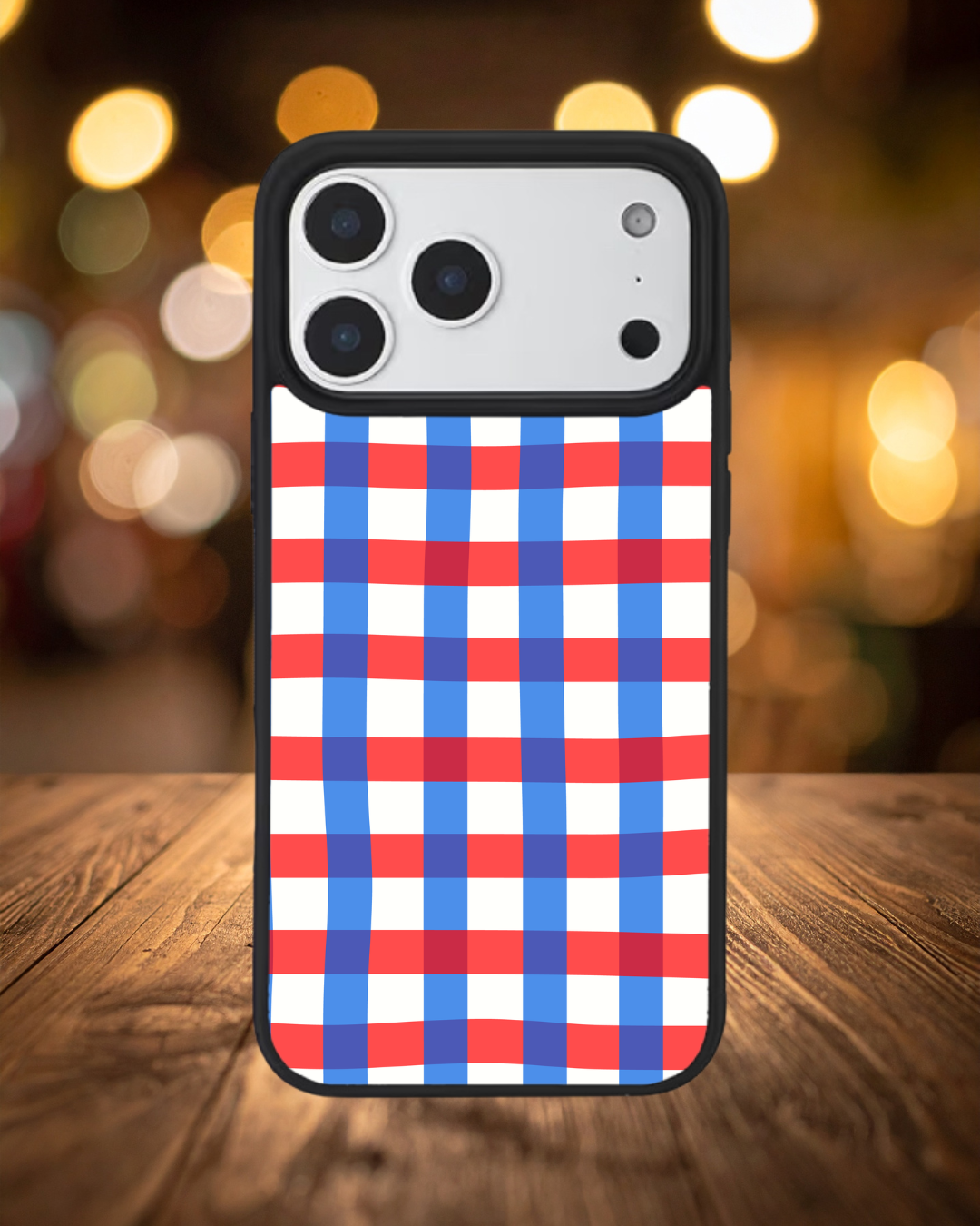 Red, White & Blue Gingham