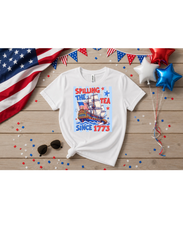Spilling the Tea Since 1773 (Blue)