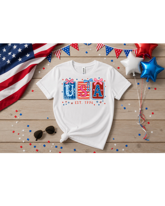 USA Bow Patches