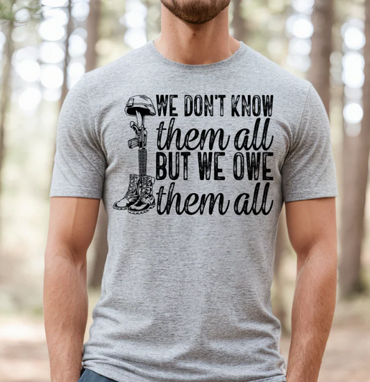 We Don't Know Them All